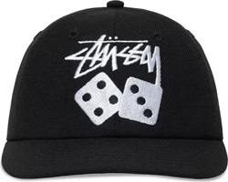 Boné Stussy Stock Dice Low Pro "Black"