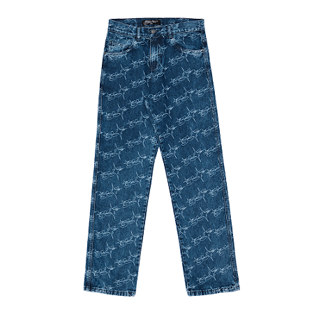 Calça Jeans Sufgang Monograma "Azul"