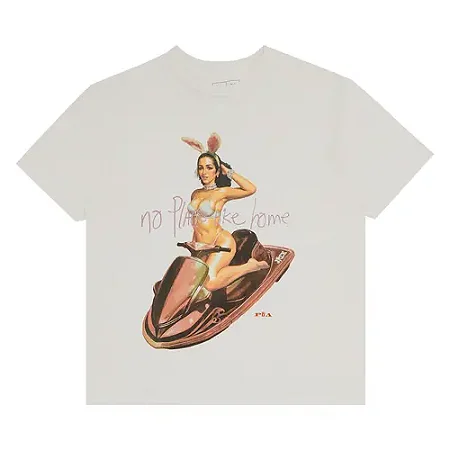 Camiseta Cactus Jack by Travis Scott x Playboy "Off-White"