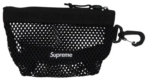 Mini Bolsa Supreme Mesh "Black"