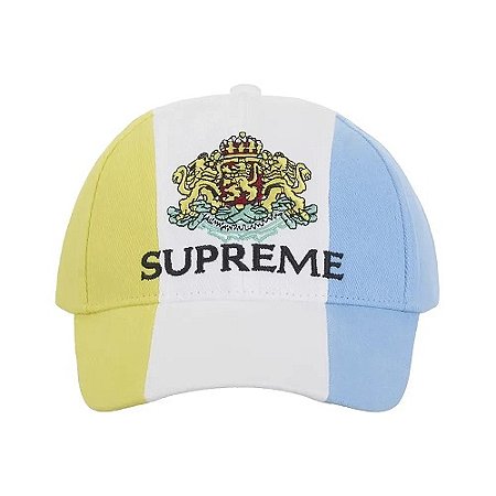 Boné Supreme Crest 6-Panel "White"