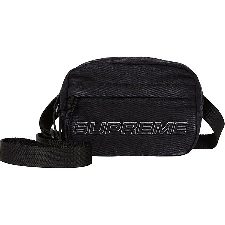 Bag Supreme Shoulder Denim "Black"