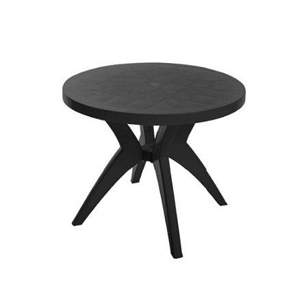 MESA DELUXE REDONDA - PRETA