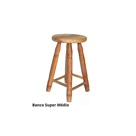 BANCO DE MADEIRA SUPER MÉDIO - ARRAIS