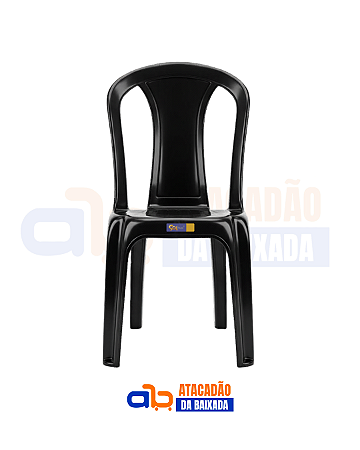 Cadeira Pratagi Preta - Solplast