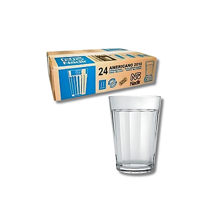 CAIXA DE COPO AMERICANO - 24 UN. - 190ML