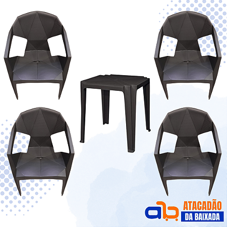 JOGO POLTRONA PRECIOSA - 182KG - INOVAR