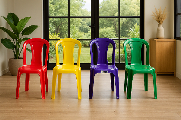 CADEIRA PRATAGI COLORIDA SOLPLAST
