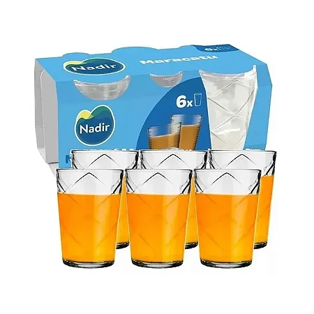 JOGO DE COPO MARACATU 280ML 6 PEÇAS