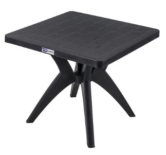 MESA PRETA NATURE FORTE PLÁSTICO