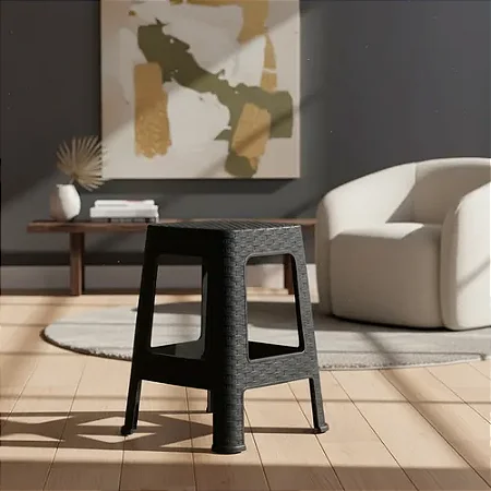 BANQUETA RATTAN PLASNEW