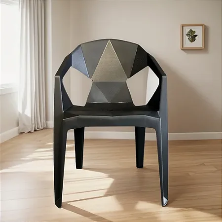 POLTRONA PRETA PRECIOSA ( 182KG).