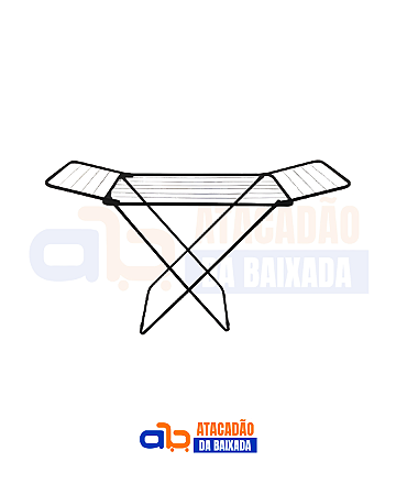 VARAL CHAO C/ ASAS ACO 143X50X90CM PTO 9684