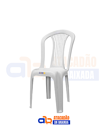 Cadeira Bistrô Paripueira Branca Solplast