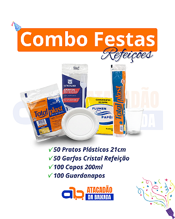 Combo Festas Refeições