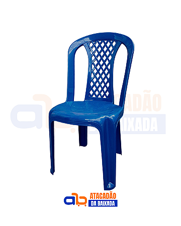 Cadeira Infantil FortePlástico Azul