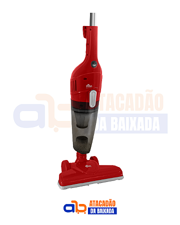 Aspirador de Pó Vertical 3 em 1 Kian Vermelho