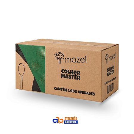 Caixa de Colher Extra Forte - Mazel - c/1000 colheres