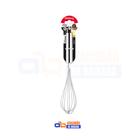 Batedor de Clara Aço Inox - Original Lines
