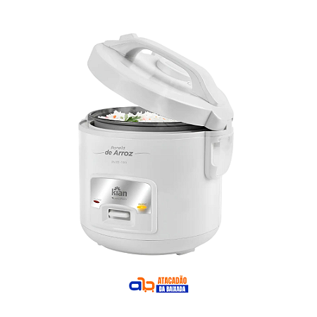 Panela de Arroz Elétrica 5 Xícaras Branca - Kian