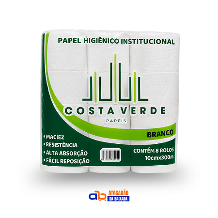 Papel Higiênico Institucional Rolão - Costa Verde