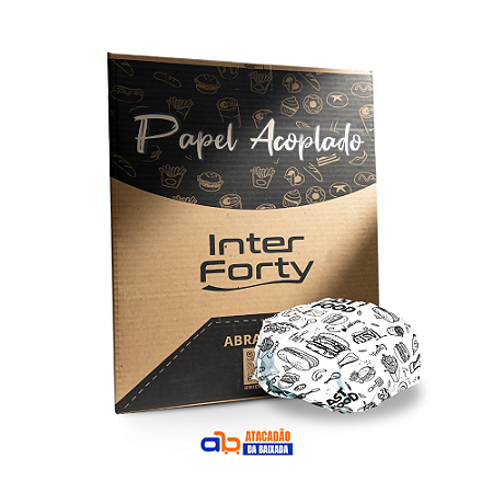 Papel Acoplado Food 1kg 30x38cm - Inter Forty