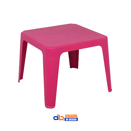 Mesa Infantil Rosa - Belfix