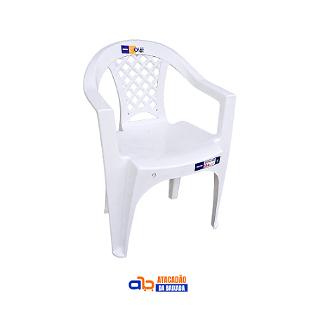Poltrona Tramontina Iguape 154kg Branca