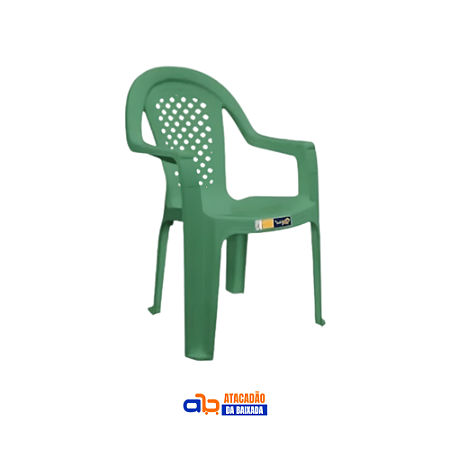 Poltro Jacarecica Verde 154kg Solplast