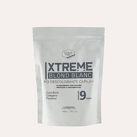 PÓ DESCOLORANTE XTREME BLOND BLANC 400GR LUDAX PROFESSIONAL