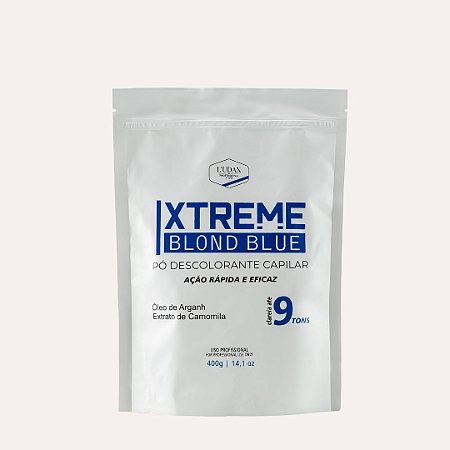 PÓ DESCOLORANTE XTREME BLOND BLUE 400GR LUDAX PROFESSIONAL