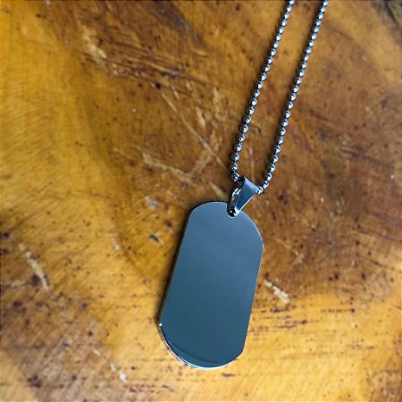 Pingente Plaquinha Lisa