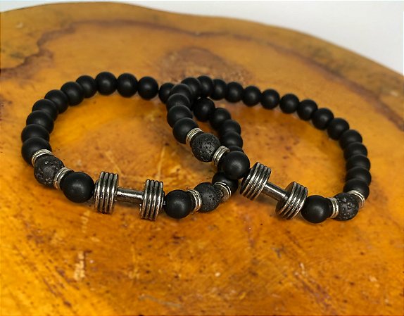 Pulseira Jaspen Halteres