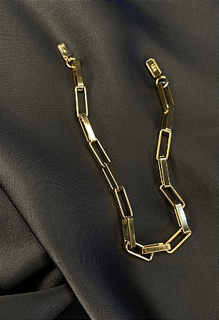 Pulseira Elo Cartier Tijolinho