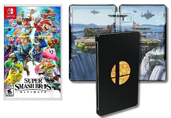 Console Nintendo Switch Oled Bundle Super Smash Bros Ultimate (Naciona - TK  Fortini Games 🎮