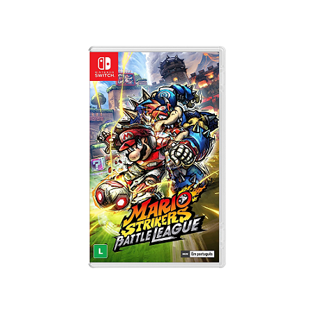 Jogo Mario Strikers: Battle League - Nintendo Switch (BRA) - TK Fortini  Games