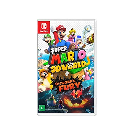 Jogo Super Mario 3D World + Bowser's Fury - Nintendo Switch (BRA) - TK  Fortini Games