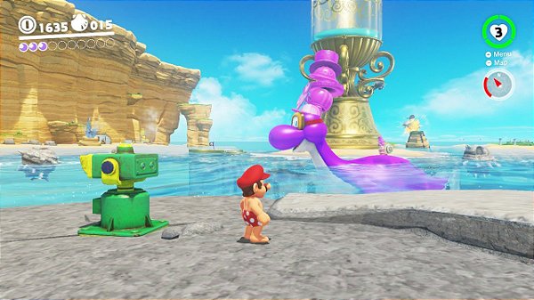 Switch jogo Super Mario Odyssey Mario versão estrangeira Odyssey