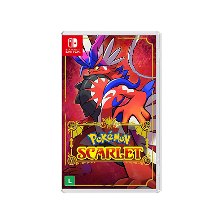 Jogo Pokémon Scarlet - Nintendo Switch (BRA) - TK Fortini Games