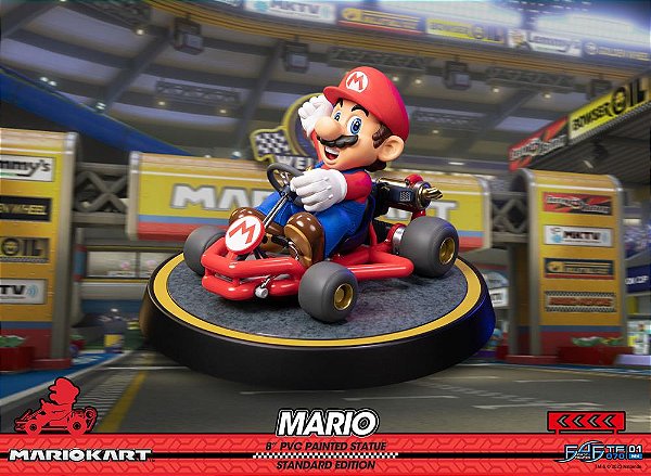 Figurine - First 4 Figurine - Mario - Mario Kart Edition Standard