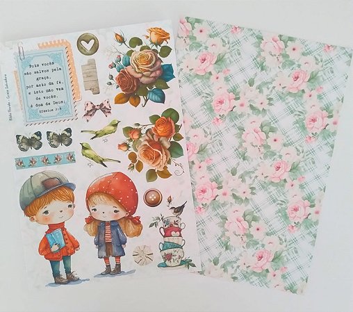 Scrapbook - Graça Salvadora - Bible Journaling