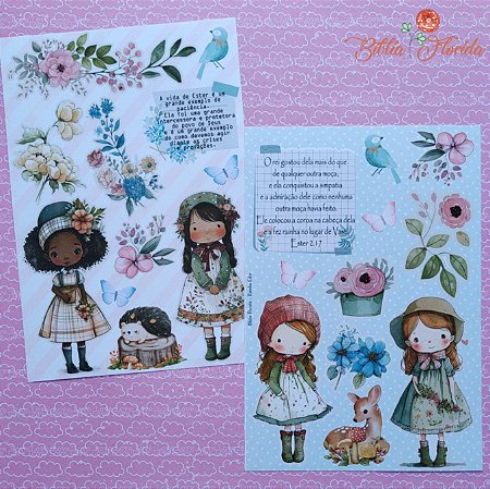 Scrapbook Livro Ester: Rainha Ester