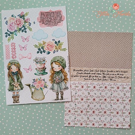 Scrapbook DEUS ONISCIENTE - Bible Journaling