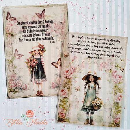 Vellum OS ATRIBUTOS DE DEUS - Bible Journaling