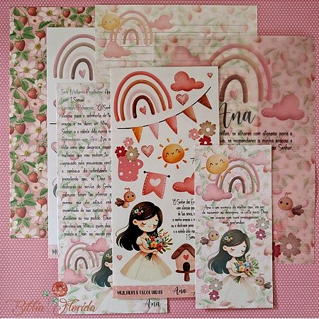 MULHERES ESCOLHIDAS: ANA - Bible Journaling