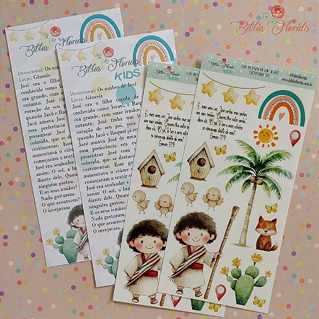 Bíblia Florida kids - Os Sonhos de José