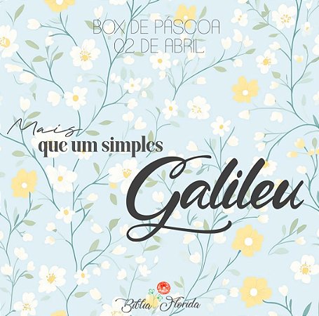 CAIXA FLORIDA - Mais que um Simples Galileu