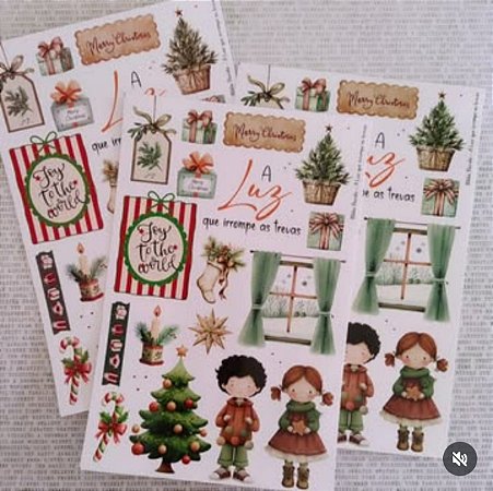 Adesivos Transparentes: A luz que irrompe as trevas - Bible Journaling