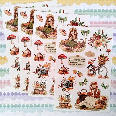 Adesivos Transparentes: Chamadas pelo Criador para criar - Bible Journaling