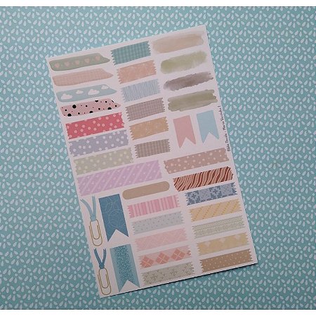 Adesivo Transparente: Marca Versículo Modelo 1 - Bible Journaling